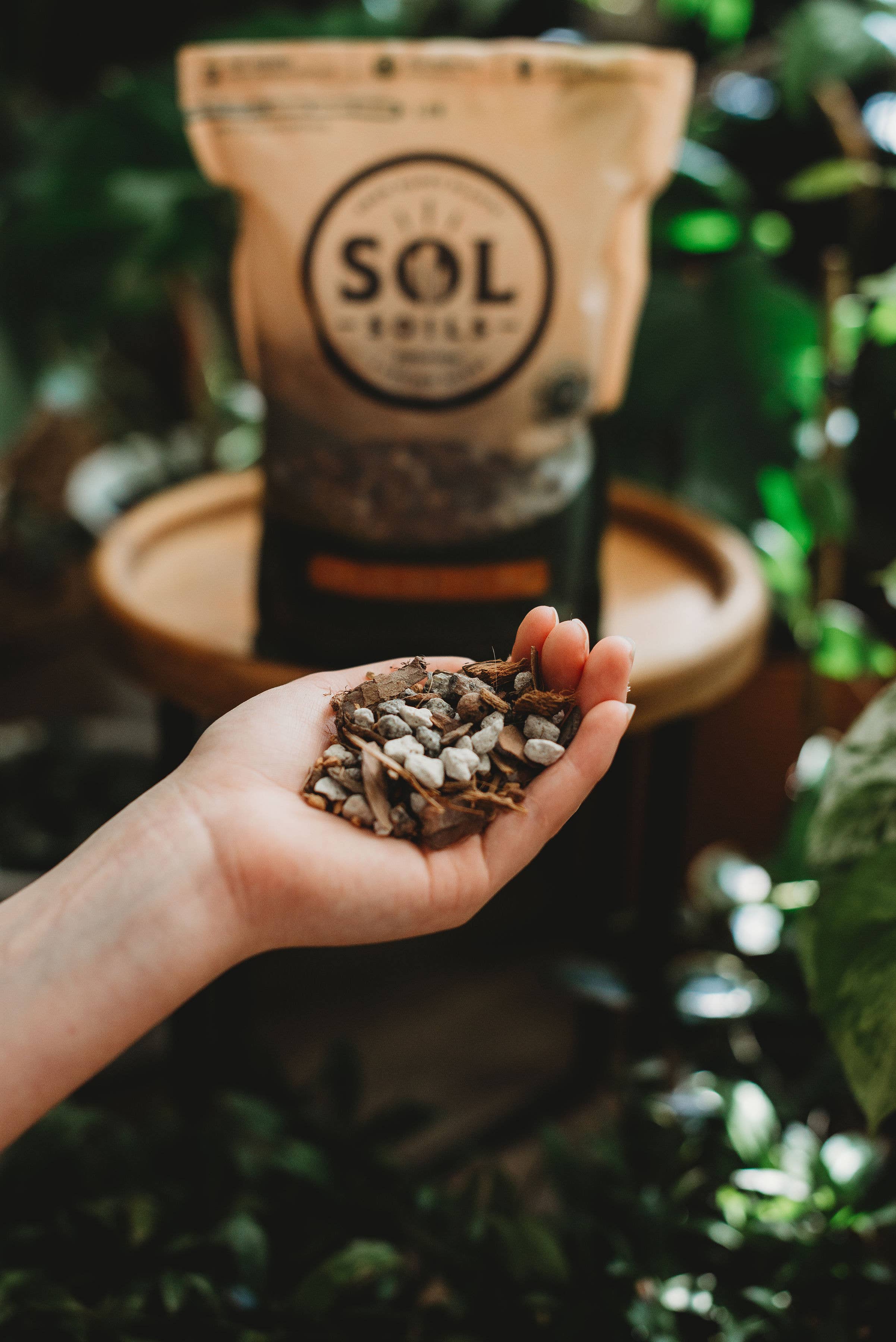 Soil (2Qt) Cactus Gritty Mix (Soilless): 2 Quarts