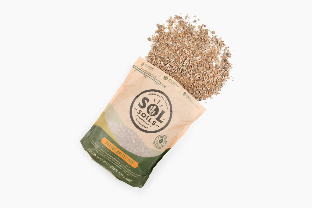 Soil (2Qt) Cactus Gritty Mix (Soilless): 2 Quarts