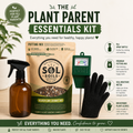 Plant Parent Essentials Kit - Sol Soils Houseplant Chunky Mix, Plant Mister Bottle, Soil Moisture Meter, Microfiber Leaf Cleaning Gloves